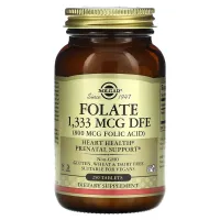 Фолиевая кислота Solgar (Folate Folic Acid) 800 мкг 250 таблеток