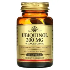 Убіхінол Solgar (Ubiquinol) 200 мг 30 капсул