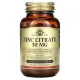 Цитрат цинку Solgar (Zinc Citrate) 30 мг 100 капсул