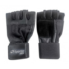 Sporter, Рукавички Men (MFG-168.4) - Full Black - M