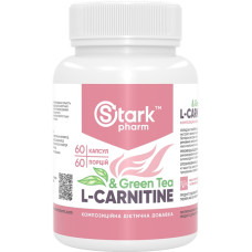 L-Carnitine & Green tea Stark Pharm 60 капсул