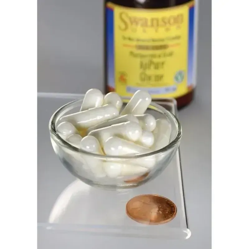 Гліцин, AjiPure Glycine, Pharmaceutical Grade, Swanson, 500 мг, 60 капсул