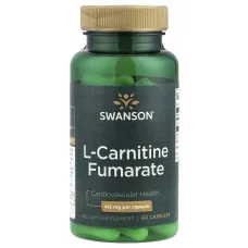 Swanson, L-Carnitine Fumarate, 415 mg, 60 Capsules