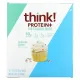 Протеїн +, Protein +, ThinkThin, 10 батончиків Cupcake Batter по 40 г (1,41 унції) і 150 калорій кожен