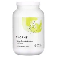 Сывороточный протеин изолят со вкусом ванили Thorne Research (Whey Protein Isolate) 807 г