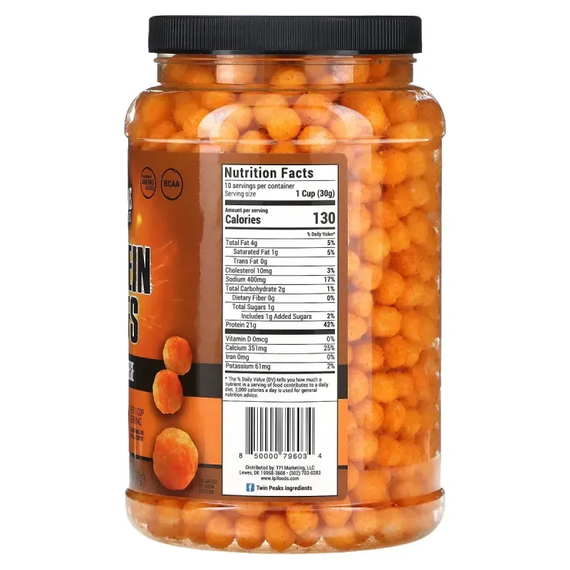 Twin Peaks, протеїнові слойки, сир начос, 300 г (10,6 унції)