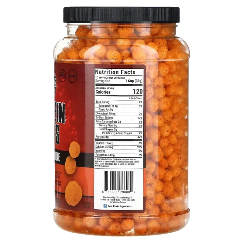 Twin Peaks, Протеїнові слойки, барбекю з мескітом, 300 г (10,6 унції)