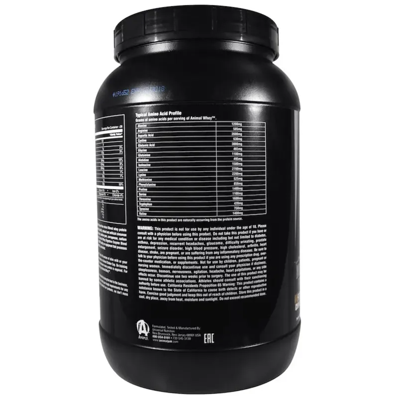 Сироватковий протеїн смак кориці Universal Nutrition (Animal Whey Muscle Food) 907р