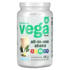 Веганский коктейль Vega (Vega One All-In-One Shake) 688 г со вкусом французской ванили