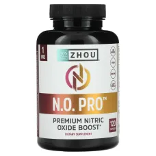 N.O. PRO С корнем свеклы, Zhou Nutrition, 120 вегетарианских капсул