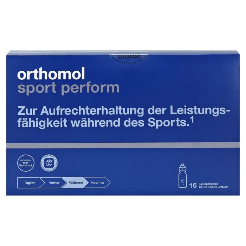 Orthomol Sport Perform, Ортомол Спорт Перформ, 16 дней (гранулы)