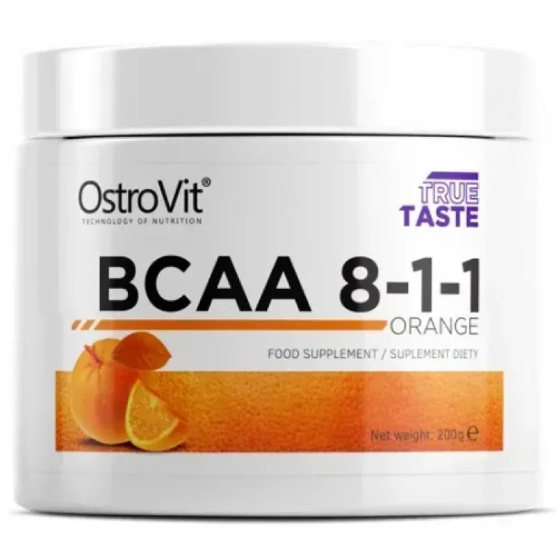 Аминокислота, BCAA 8-1-1, OstroVit, 200 г