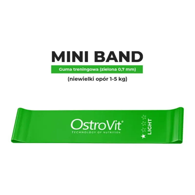 OstroVit Training bands set of 4 pcs.+ bagOstroVit Набір тренувальних еластичних стрічок (4 шт.)