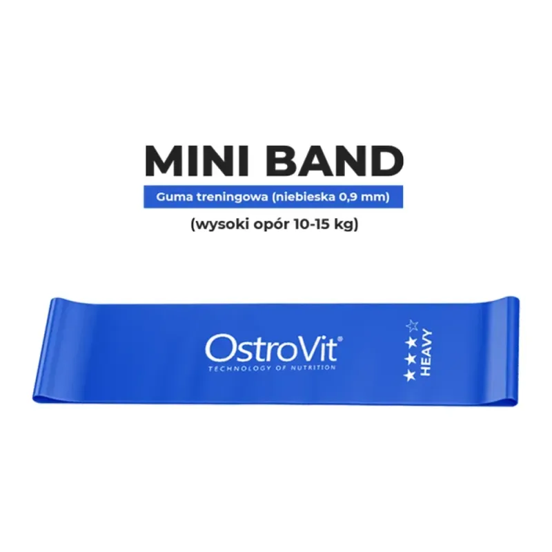 OstroVit Training bands set of 4 pcs.+ bagOstroVit Набір тренувальних еластичних стрічок (4 шт.)