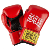 Боксерские перчатки Benlee Fighter 194006-2514 8 унций красный-черный