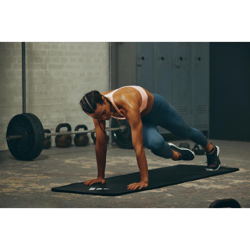 Мат для фітнесу Adidas ADMT-12235BK-NL чорний