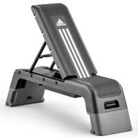 Степ-платформа Adidas HIIT Deck, 110 см, PP/TPR, сірий