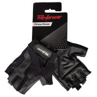 Перчатки для фитнеса Fit forever Supreme AI-04-1340-D черный-серый L