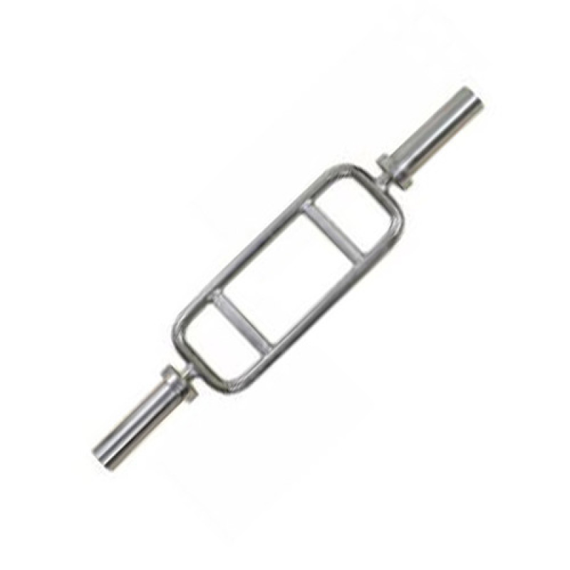 Гриф для трицепса InterAtletika C3-22-M ø50 мм (без замков), 86 см