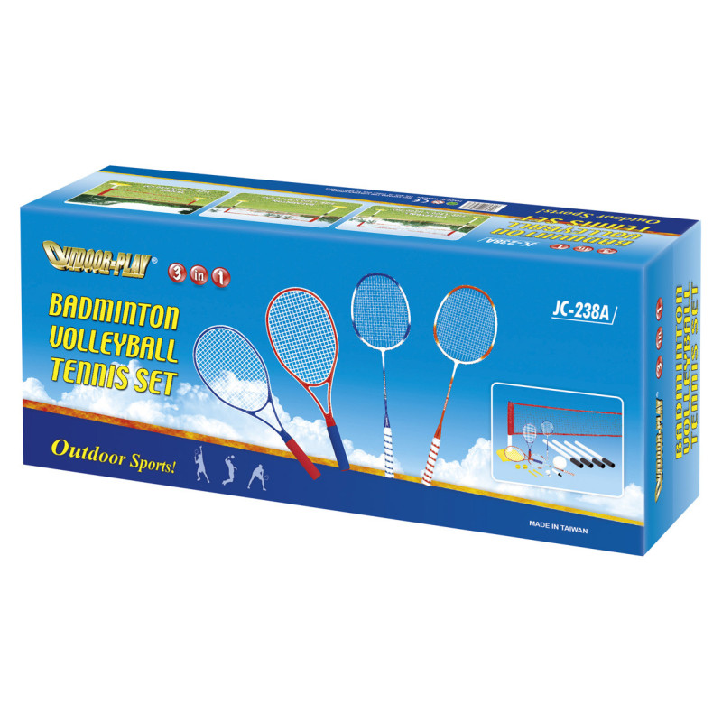 Сетка 3 в 1 Outdoor-Play JC-238A для бадминтона, волейбола, тенниса