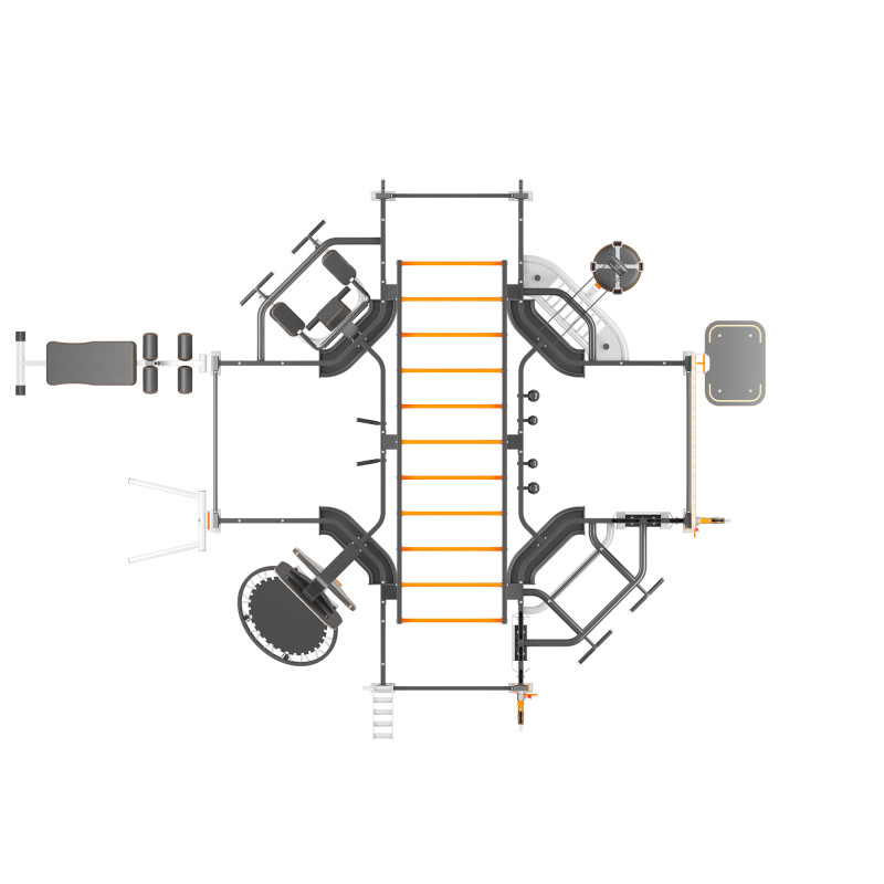 Мультистанція для функціонального тренінгу Explode KF-S5