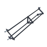 Турнік трикутний KF008, 172×30,7×42,5 см, Ø32 мм, сталь, чорний