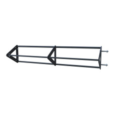 Турнік трикутний 1,72 м (Ø32 мм x Ø28 мм x Ø26 мм) KF008.2