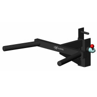 KF011-2 брусья с фиксацией, параллельные брусья для тренировок, стальные, черные, с системой фиксации, антискользящие ручки, прочная конструкция, для отжиманий на брусьях и функционального тренинга