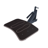 Платформа для стрибків InterAtletika KF024, 866×733×445 мм, сталь