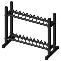 Стеллаж для дисков 1,4х0,7-1,2 м KF304.60