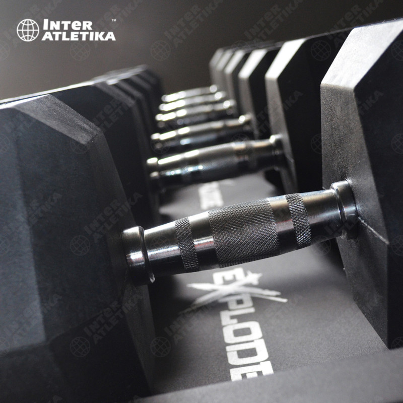 Стойка под гексагональные гантели Explode KF312.2 (2 секции)