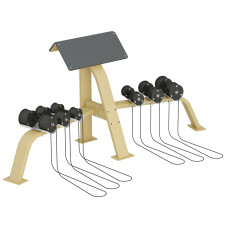 Парта Скотта Explode KF815.1 з гантелями