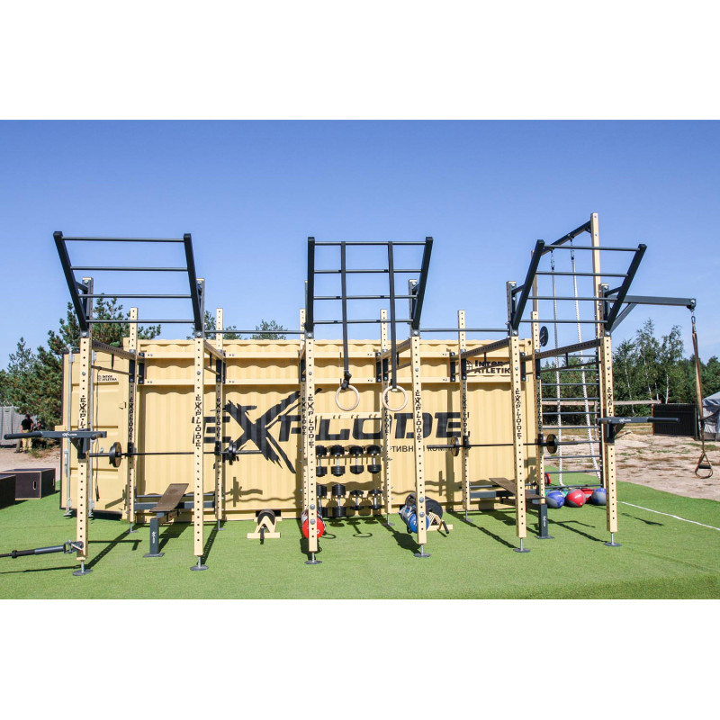 Мобільний спортивний комплекс Explode KFZ704.1 (20-футовий контейнер)