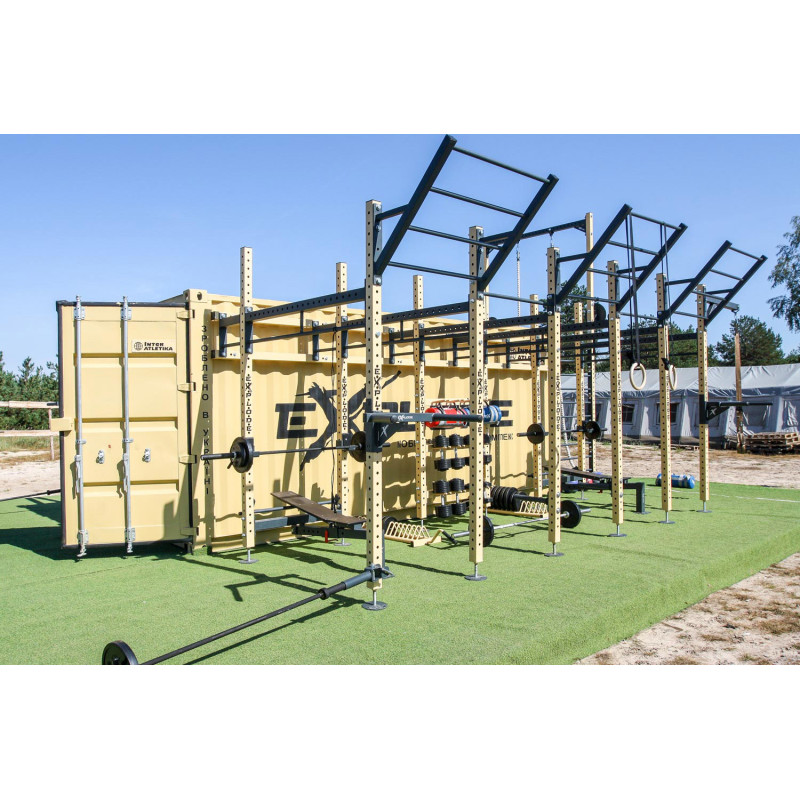 Мобільний спортивний комплекс Explode KFZ704.1 (20-футовий контейнер)