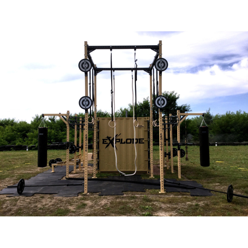 Мобильный спортивный комплекс Explode KFZ705 (10-футовый контейнер)