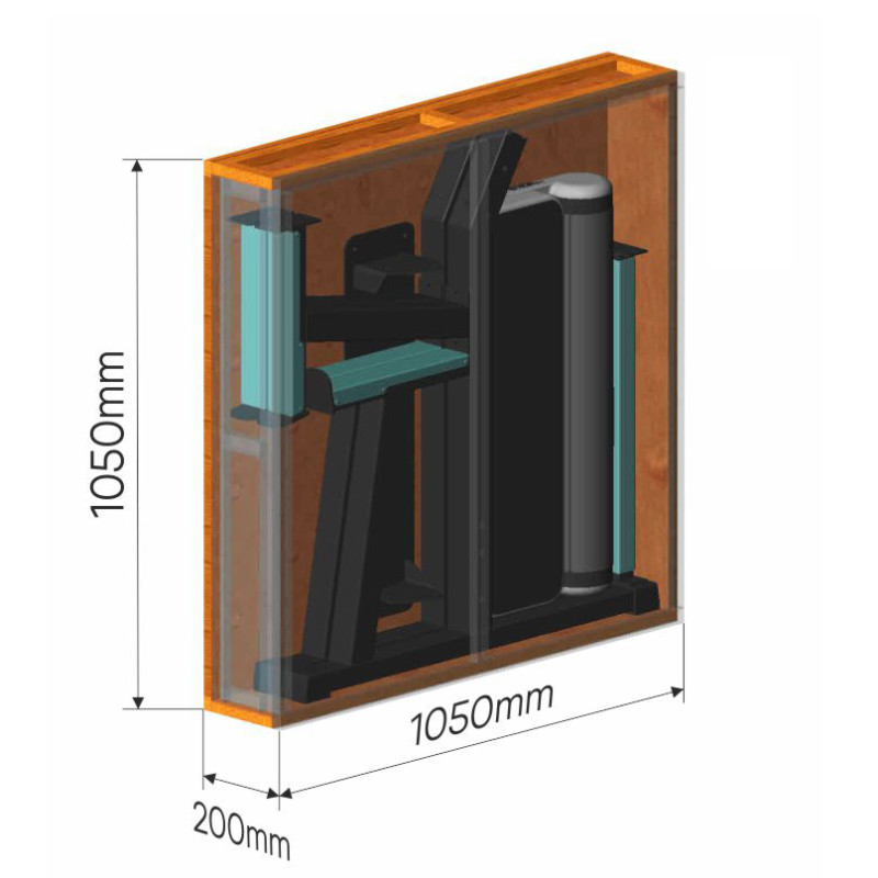 Скамья Скотта двухсторонняя InterAtletika LC303.1