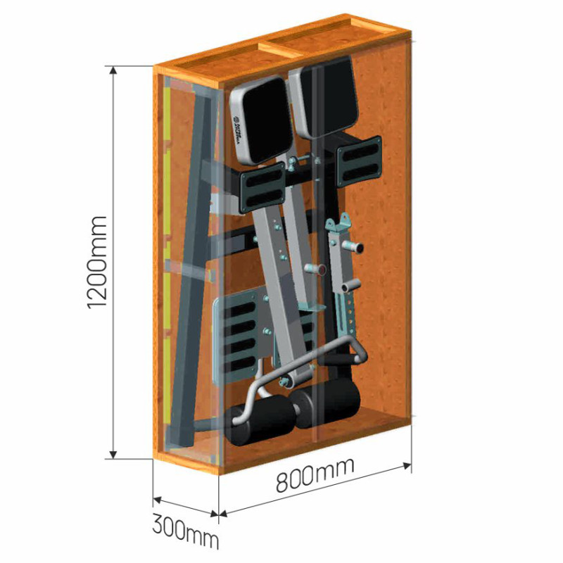 Гіперекстензія регульована InterAtletika LC313