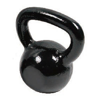 Гиря Explode MD2215, 10 кг, чавун/вініл, чорна