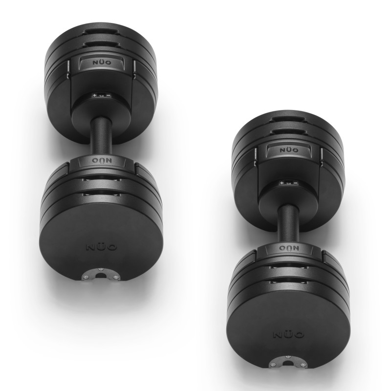 Гантели наборные NUO S 224 2-24 кг black пара