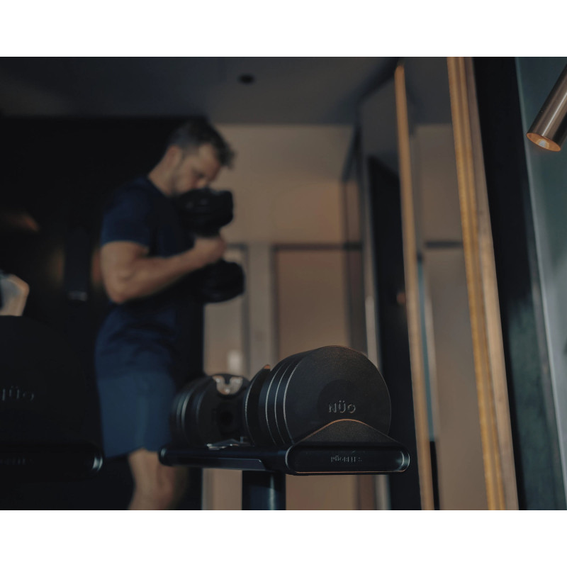 Гантели наборные NUO S 224 2-24 кг black пара