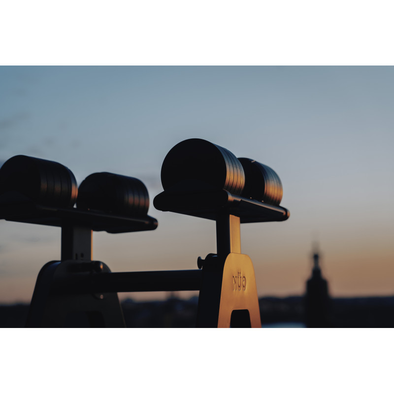 Стойка для гантелей NUO S Pylon black