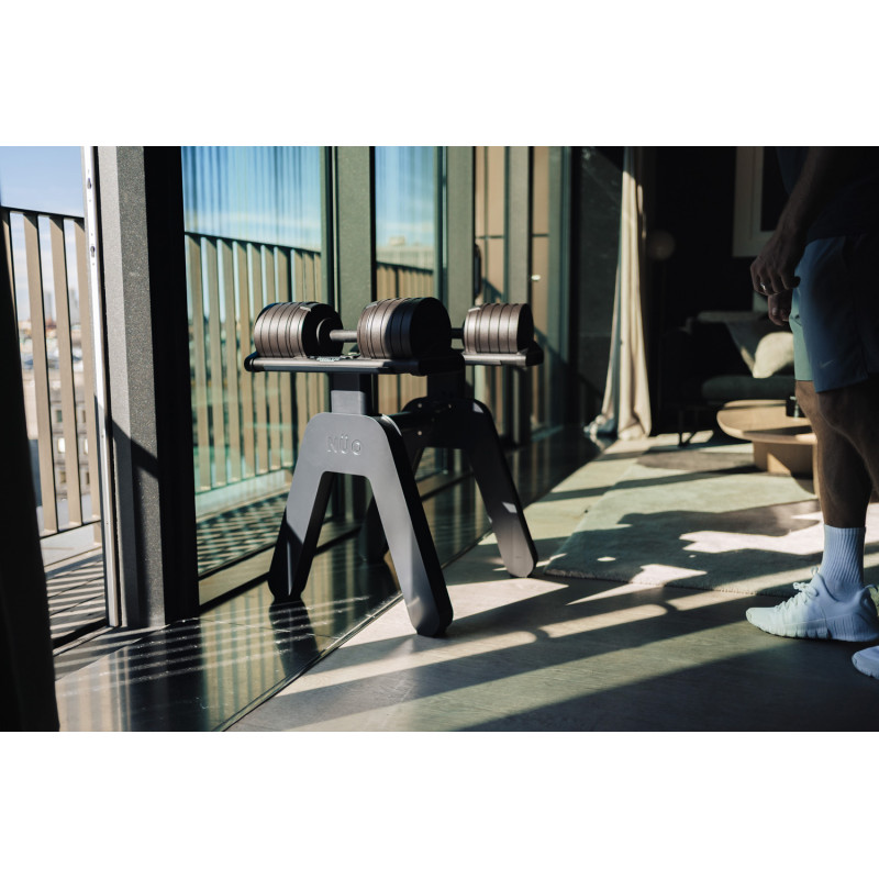 Стойка для гантелей NUO S Pylon black