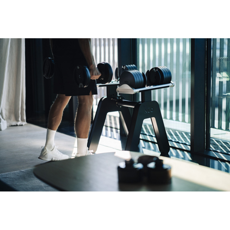 Стойка для гантелей NUO S Pylon black