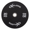 Диск Explode PP207-L, 20 кг, бамперний, пресована гума, чорний