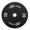 Диск Explode PP207-L, 25 кг, бамперний, пресована гума, чорний