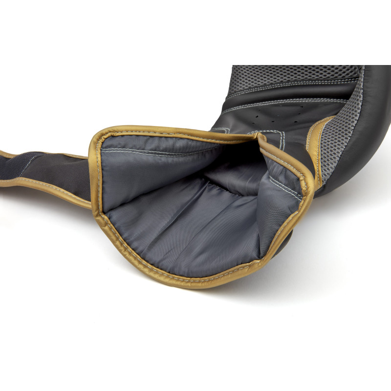 Боксёрские перчатки Reebok RSCB-12010GB-12 12 унций черный-желтый