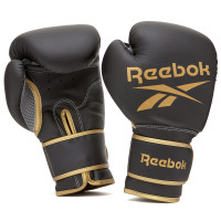 Боксёрские перчатки Reebok RSCB-12010GB-14 14 унций черный-желтый