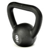 Гиря Reebok RSWT-12304, цельнолитая, 8 кг, чугун, черная