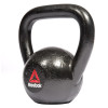 Гиря Reebok RSWT-12304, цельнолитая, 16 кг, чугун, черная