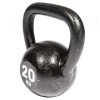 Гиря Reebok RSWT-12304, цельнолитая, 20 кг, чугун, черная